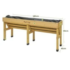 Vegtrug Kweektafel Muurmodel Naturel - 180 Cm -Goedkope Kruiden Zaden Winkel 1517214844 1 600
