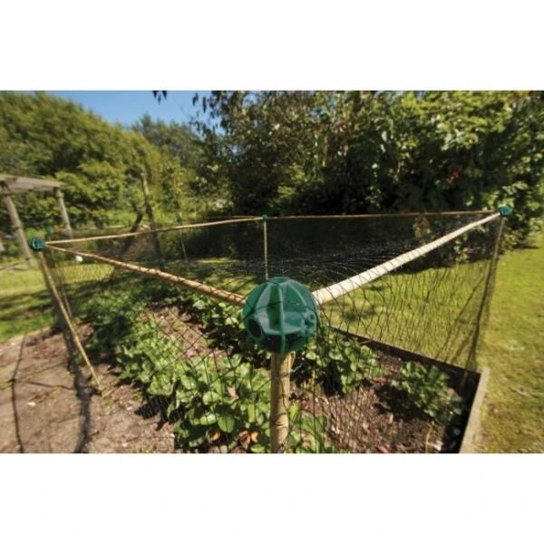 Flexibele Bamboestokhouders - Verbindsysteem - Set Van 8 Stuks 3 Flexibele Bamboestokhouders - Verbindsysteem - Set Van 8 Stuks - Afbeelding 3