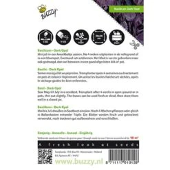 Basilicum Dark Opal - Ocimum Basilicum -Goedkope Kruiden Zaden Winkel basilicum dark opal ocimum basilicum 1646840311 10 600