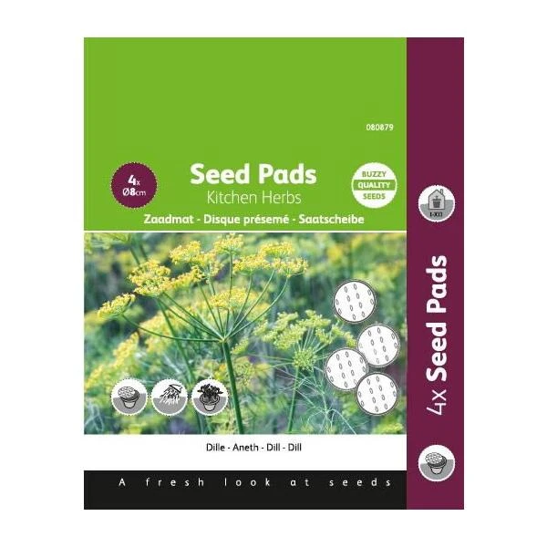 Dille Dukat - 4 Zaadpads 1 Dille Dukat - 4 Zaadpads