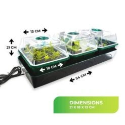 Elektrische Vensterbankkas Met Waterreservoir 8 Elektrische Vensterbankkas Met Waterreservoir -Goedkope Kruiden Zaden Winkel elektrische kweekset 1674116048 4 600