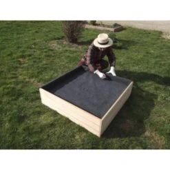 Gronddoek In Vilt Voor Vierkante Moestuin 120 × 120 Cm -Goedkope Kruiden Zaden Winkel gronddoek in vilt vierkante moestuin 1513765107 3 600