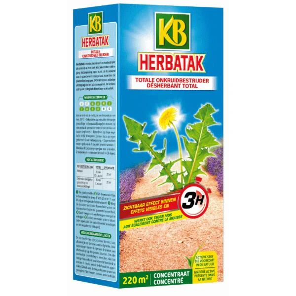 Herbatak Totale Onkruidbestrijding 250 Ml 1 Herbatak Totale Onkruidbestrijding 250 Ml