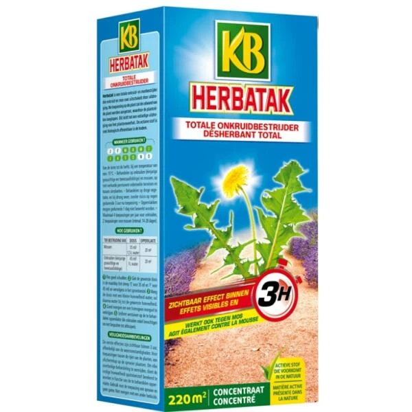 Herbatak Totale Onkruidbestrijder 500 Ml 1 Herbatak Totale Onkruidbestrijder 500 Ml