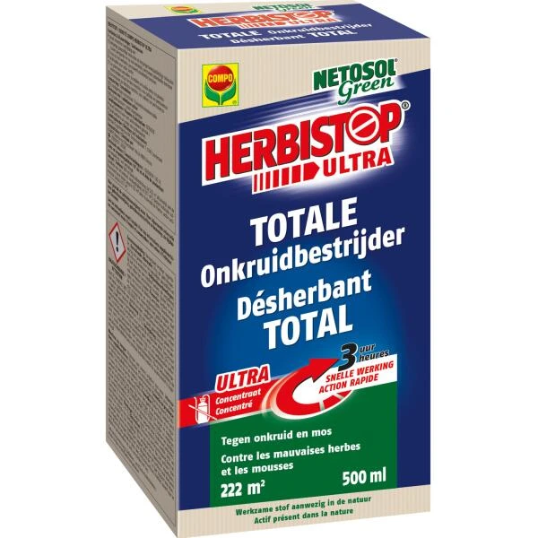 Herbistop Ultra - Totale Onkruidbestrijder 500 Ml 1 Herbistop Ultra - Totale Onkruidbestrijder 500 Ml