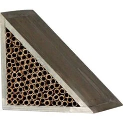 Insectenhotel BEE BAR Voor Vegtrug Grijs -Goedkope Kruiden Zaden Winkel insectenhotel voor vegtrug grijs 1542116180 1 600
