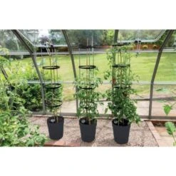 Tomatentoren 150 Cm Met Bewateringssysteem - Grijs -Goedkope Kruiden Zaden Winkel klimplantentoren met bewateringssysteem 1519073384 5 600