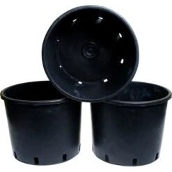 Kweekkuip Zwart 10 Liter - 26 Cm -Goedkope Kruiden Zaden Winkel kweekpot 10 liter 1559111221 3 600