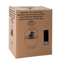 ESSCHERT DESIGN Kweekstolp Glas Op Betonbasis -Goedkope Kruiden Zaden Winkel kweekstolp glas op betonbasis 1628768575 1 600
