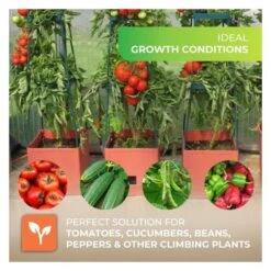 Plantentoren Maxitom Met Waterreservoir - Antraciet -Goedkope Kruiden Zaden Winkel plantentoren maxitom antraciet 1677571269 1 600