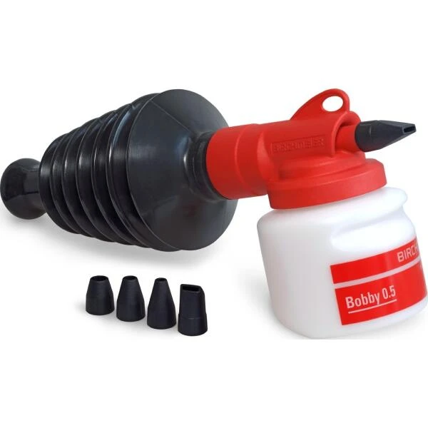 Poederverstuiver Birchmeier Bobby + 5 Mondstukken 1 Poederverstuiver Birchmeier Bobby + 5 Mondstukken