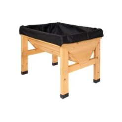 Vegtrug Verhoogde Kweektafel - 1 × 0,8 × 0,8 M -Goedkope Kruiden Zaden Winkel vegtrug 1 m 1484054491 2 600