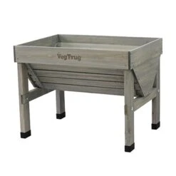 Vegtrug Verhoogde Kweektafel Grijs - 100 × 80 × 80 Cm 4 Vegtrug Verhoogde Kweektafel Grijs - 100 × 80 × 80 Cm -Goedkope Kruiden Zaden Winkel vegtrug grijs 1 m 1517220145 1 600