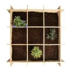 ESSCHERT DESIGN Vierkante Meter Tuin In Hout - 150 L -Goedkope Kruiden Zaden Winkel vierkantemeter tuin in hout 1678369365 1 600