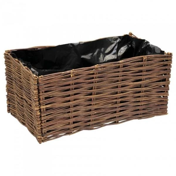 Wilgentenen Plantenbed - 60 × 30 × 30 Cm 1 Wilgentenen Plantenbed - 60 × 30 × 30 Cm